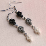 Scary Skull Cascade earrings