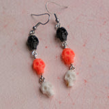 Scary Skull Cascade earrings