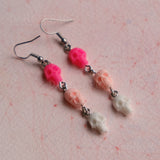 Scary Skull Cascade earrings