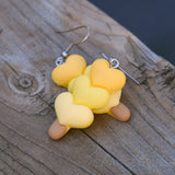 Triple Heart Popsicle earrings