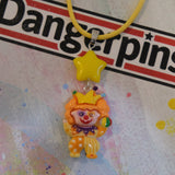 Set of 6 Clown Superstars Pendant Necklaces