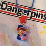 Set of 6 Clown Superstars Pendant Necklaces