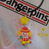 Set of 6 Clown Superstars Pendant Necklaces