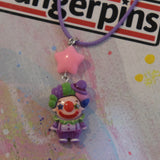 Set of 6 Clown Superstars Pendant Necklaces