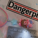 Set of 6 Clown Superstars Pendant Necklaces