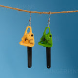 Pretty Chainsaws earrings