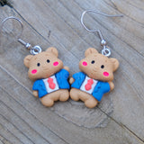 Corporate Office Bear earrings