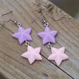 Folded Star Duets earrings