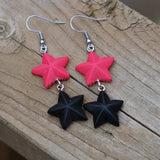 Folded Star Duets earrings