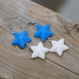 Folded Star Duets earrings