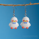 The Fanciest Duck on the Pond earrings