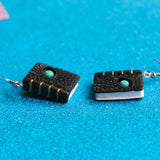 Cursed Black Magic Spellbooks earrings