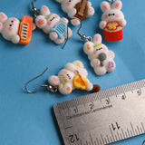 Fluffer & The Pellets - Bunny Band earring set of 6