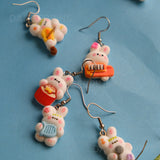 Fluffer & The Pellets - Bunny Band earring set of 6