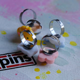 Extra Cute Animal Pals Ring Set of 5
