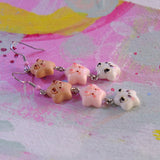 Triple Animal Stars Earrings