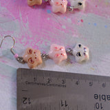 Triple Animal Stars Earrings