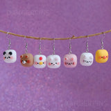 Cute Animal Cubes earrings