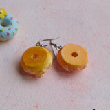 Set of 9 Pastel Donut earrings