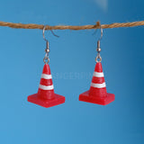 Really Annoying Traffic Cone earrings