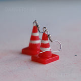 Really Annoying Traffic Cone earrings