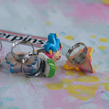 Creepy Clown Ring Set of 5