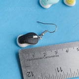 Extra Geeky computer mouse earrings