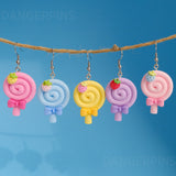 Strawberry Lollipops earrings