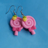 Strawberry Lollipops earrings