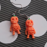 Creepy Little Pumpkin Guys Earrings