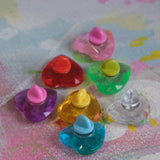 Resin Jewel Heart 7 resin pin set