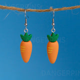 Lovely Little Carrots earrings