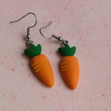 Lovely Little Carrots earrings