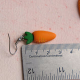 Lovely Little Carrots earrings