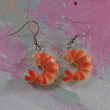 Silly Shrimp Earrings