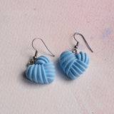 Woven Hearts earrings