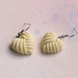 Woven Hearts earrings