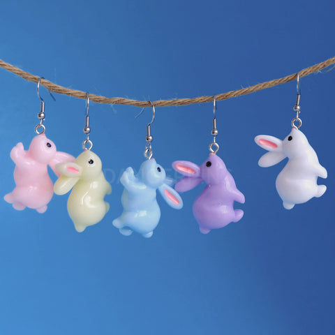 Candy Bunny earrings