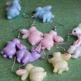 Candy Bunny earrings