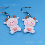 My Awesome Sheep friend earrings