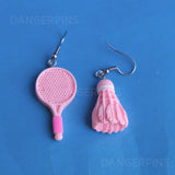 Badminton Hero earrings