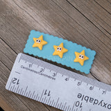 Set of 2 Staring Star hair clips