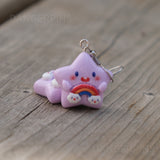 Happy Rainbow Stars earrings