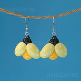 Large Summer Bugs earrings