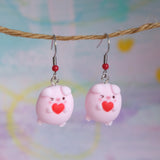 Lovely Little Love Pigs Earrings