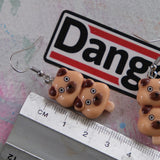 Pug Popsicle Earrings
