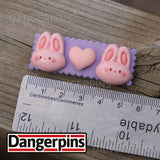 Set of 2 Bunny Delight clips