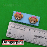 Set of 2 Nice Little Bears hair clips