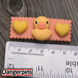 Set of Duck Chicks hair clips - 5.5cm