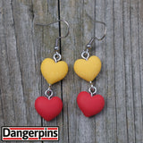 Love Heart Duos earrings